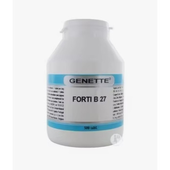 GENETTE FORTI B 27 vitaminas aminoácidos y minerales para palomas deportivas 500 comprimidos