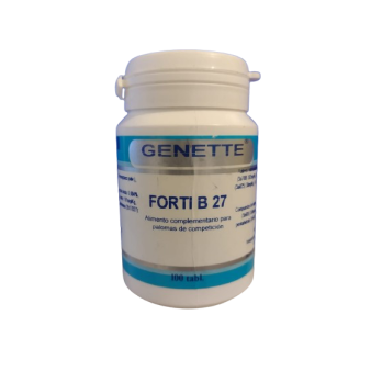 GENETTE FORTI B 27 Vitaminas Aminoácidos Y Minerales 100 Comprimidos