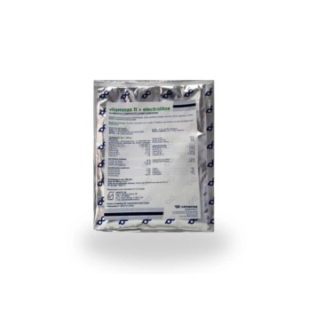 Vitaminas TT con Electrolitos para Aves CALIER en Sobre de Aluminio 100 gr