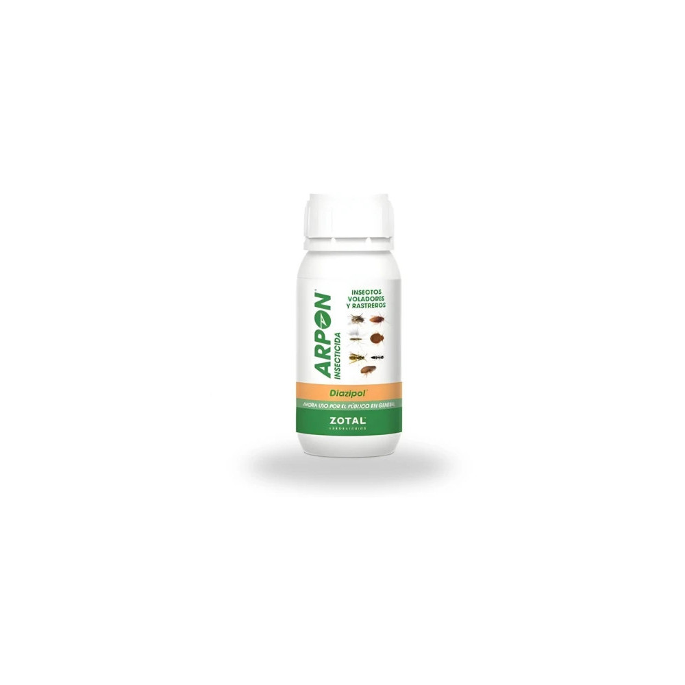 ARPÓN DIAZIPOL 250 ml - Insecticida para insectos voladores y rastreros