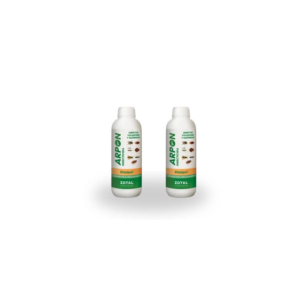 ARPÓN DIAZIPOL 250 ml PACK 2 uds de Insecticida para insectos voladores y rastreros