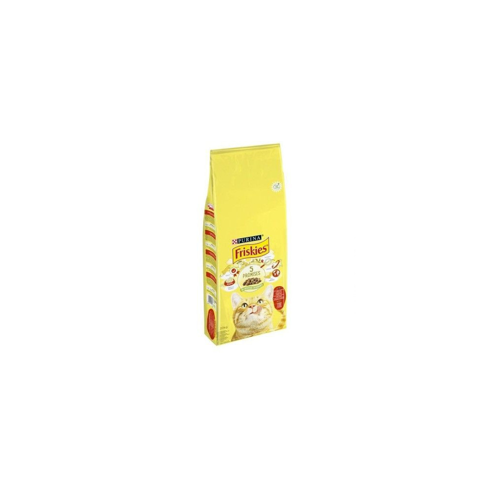 Comida para Gato PURINA FRISKIES Buey, Pollo y Verduras 20kg