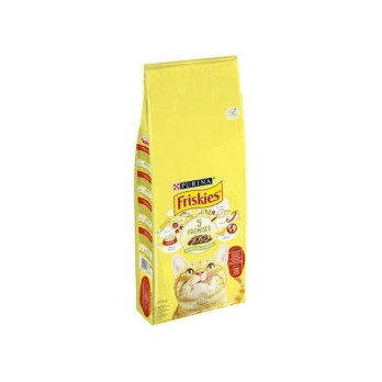 Comida para Gato PURINA FRISKIES Buey, Pollo y Verduras 20kg