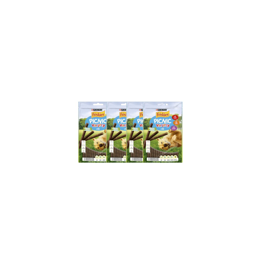 FRISKIES PICNIC para perros pack 4 x 126 grs