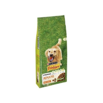 Pienso para Perro Adulto PURINA FRISKIES Ave y Verduras 15kg
