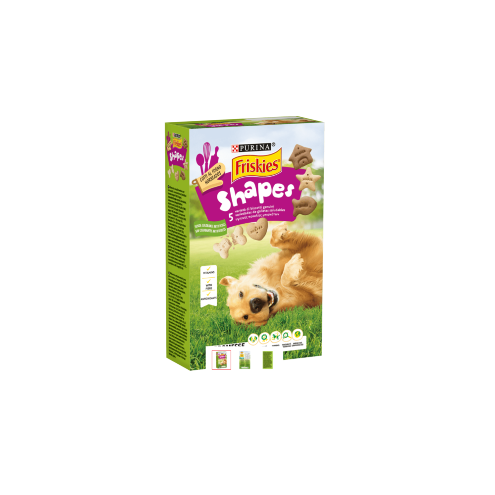 Snack para perros SHAPES FRISKIES 800 gr