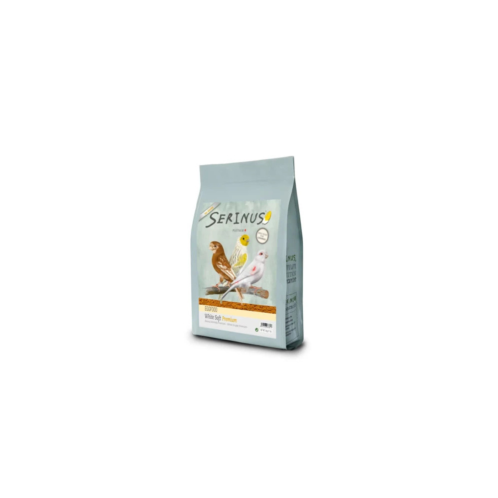 Pasta de cría blanca mórbida premium SERINUS 5 kg