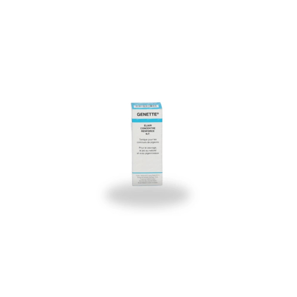 Tonico energizante GENETTE ELIXIR 60 ml para palomas