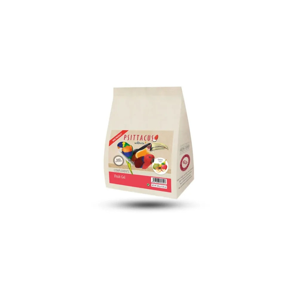 Comida Complementaria para Loros PSITTACUS Fruit Gel 350