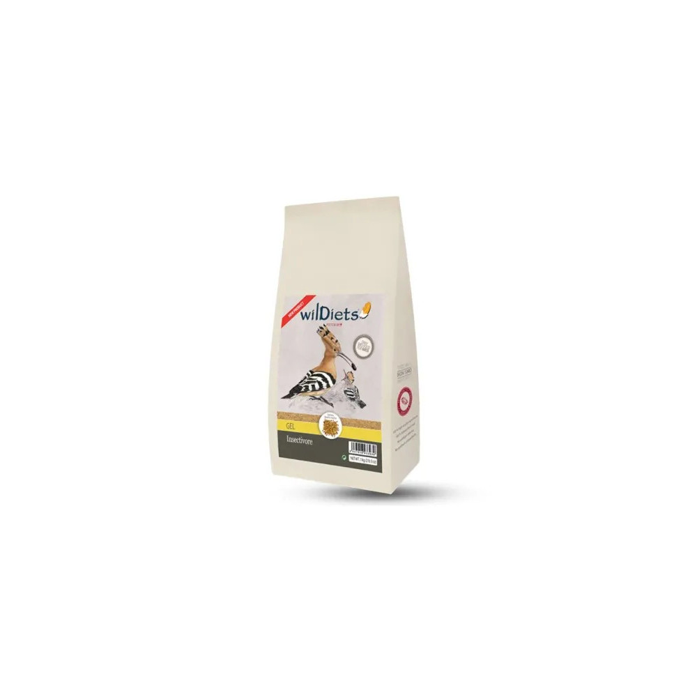 Comida Completa para Insectivoros Estrictos PSITTACUS WILDIETS Gel 1kg
