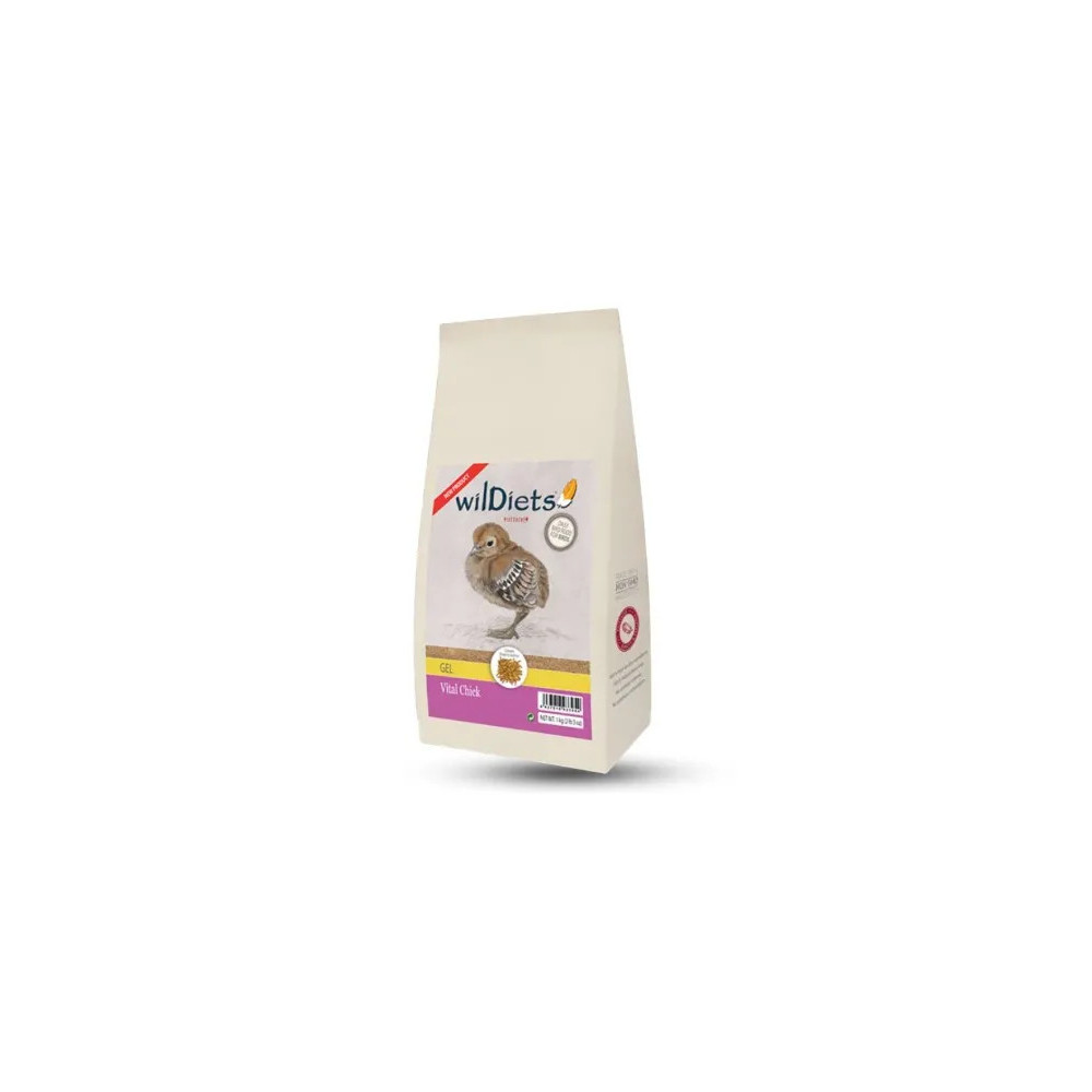 Comida Completa para Pollitos PSITTACUS WILDIETS Vital Chicks Gel 1kg