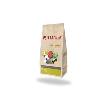 Comida de Inicio para Loros y Psittacidas PSITTACUS Omega 800gr