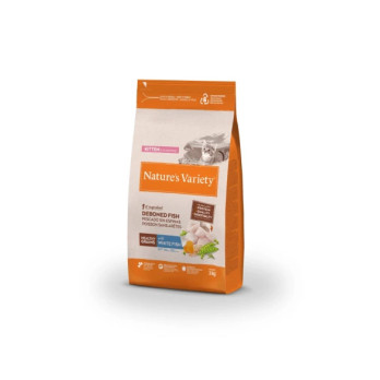 Comida para Gatito NATURES VARIETY Kitten Healthy Grain de Pescado 3kg