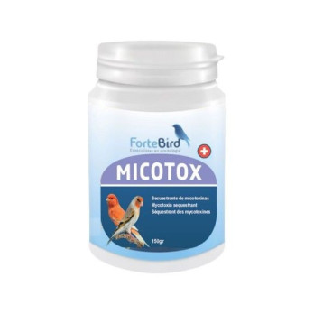 Antibacteriano y antifúngico MICOTOX FORTEBIRD polvo 150 gr