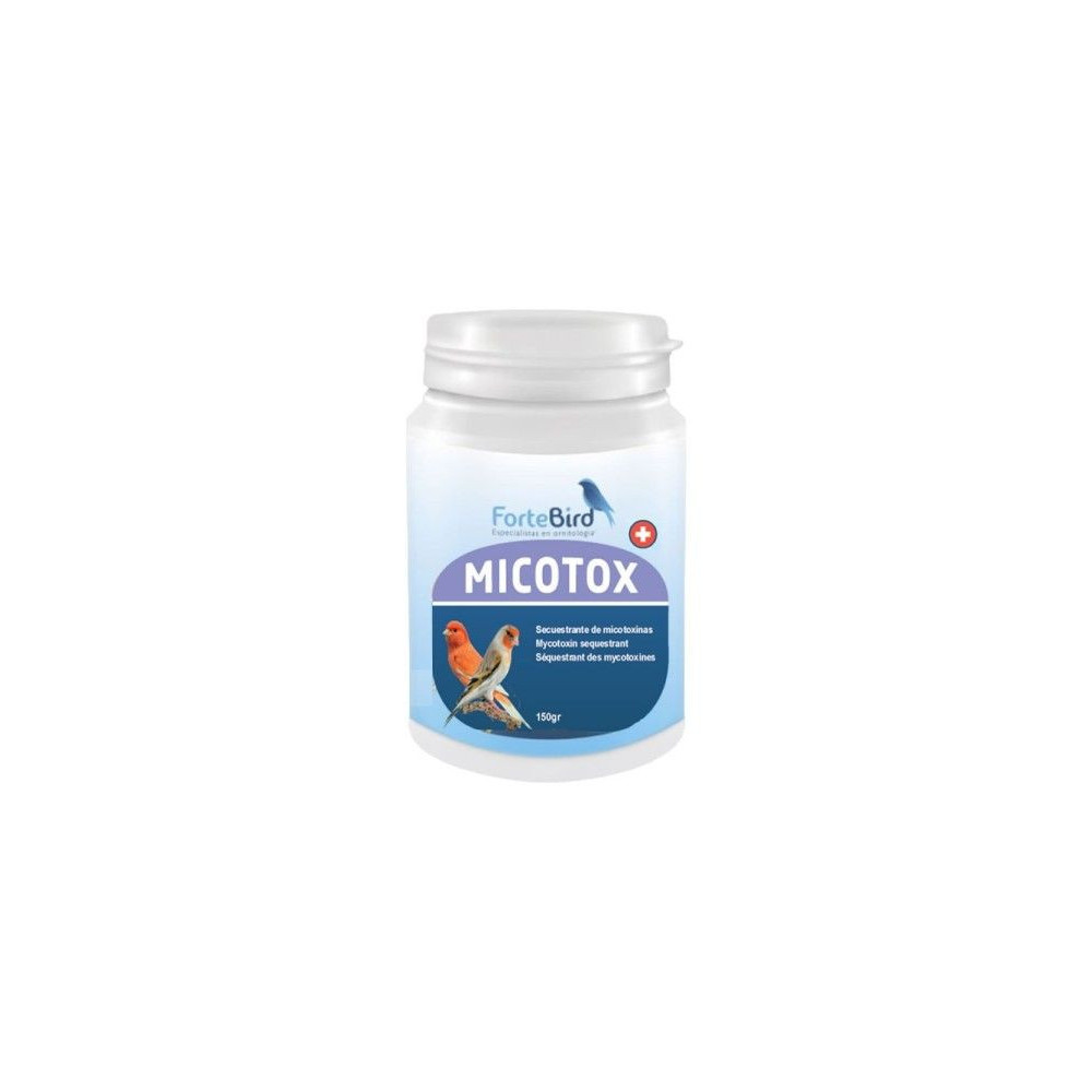 Antibacteriano y antifúngico MICOTOX FORTEBIRD polvo 50 gr