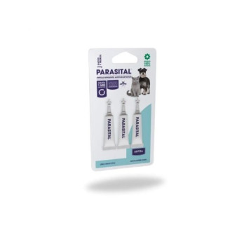 Pipetas Repelentes PARASITAL PEQUEÑAS para Gatos y Perros 3uds