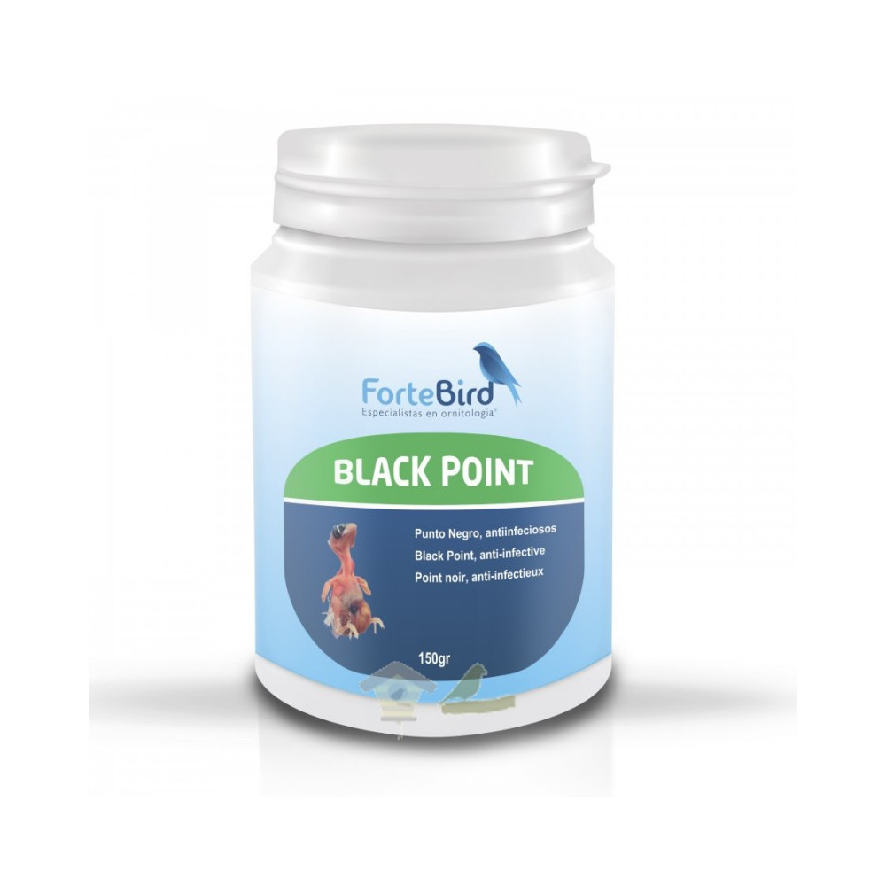 Suplemento en polvo para aves Punto Negro Fortebird 150 gr