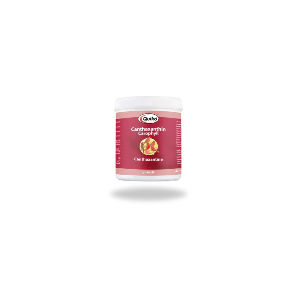 Colorante natural para pájaros CANTAXANTINA QUIKO 100 gr