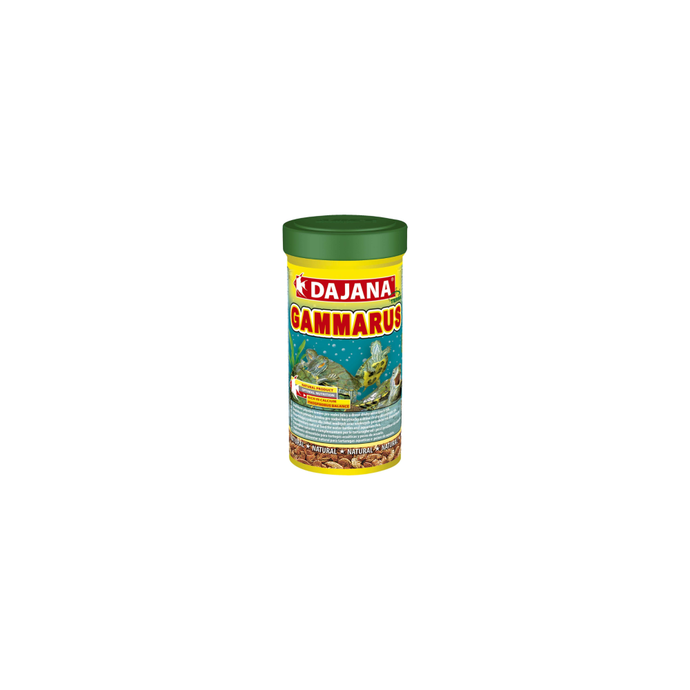 Comida para Peces y Tortugas DAJANA Gammarus 250ml Comida para Peces y Tortugas DAJANA Gammarus 250ml