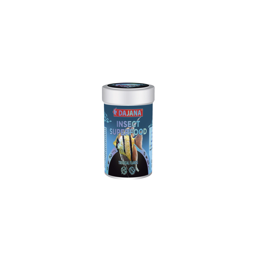 Comida para Peces Tropicales DAJANA Escamas Insect Superfood Dajana 100 ml