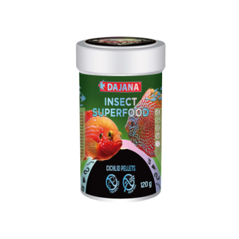 Comida para Cíclidos Omnívoros DAJANA Pellets Insect Superfood 250ml
