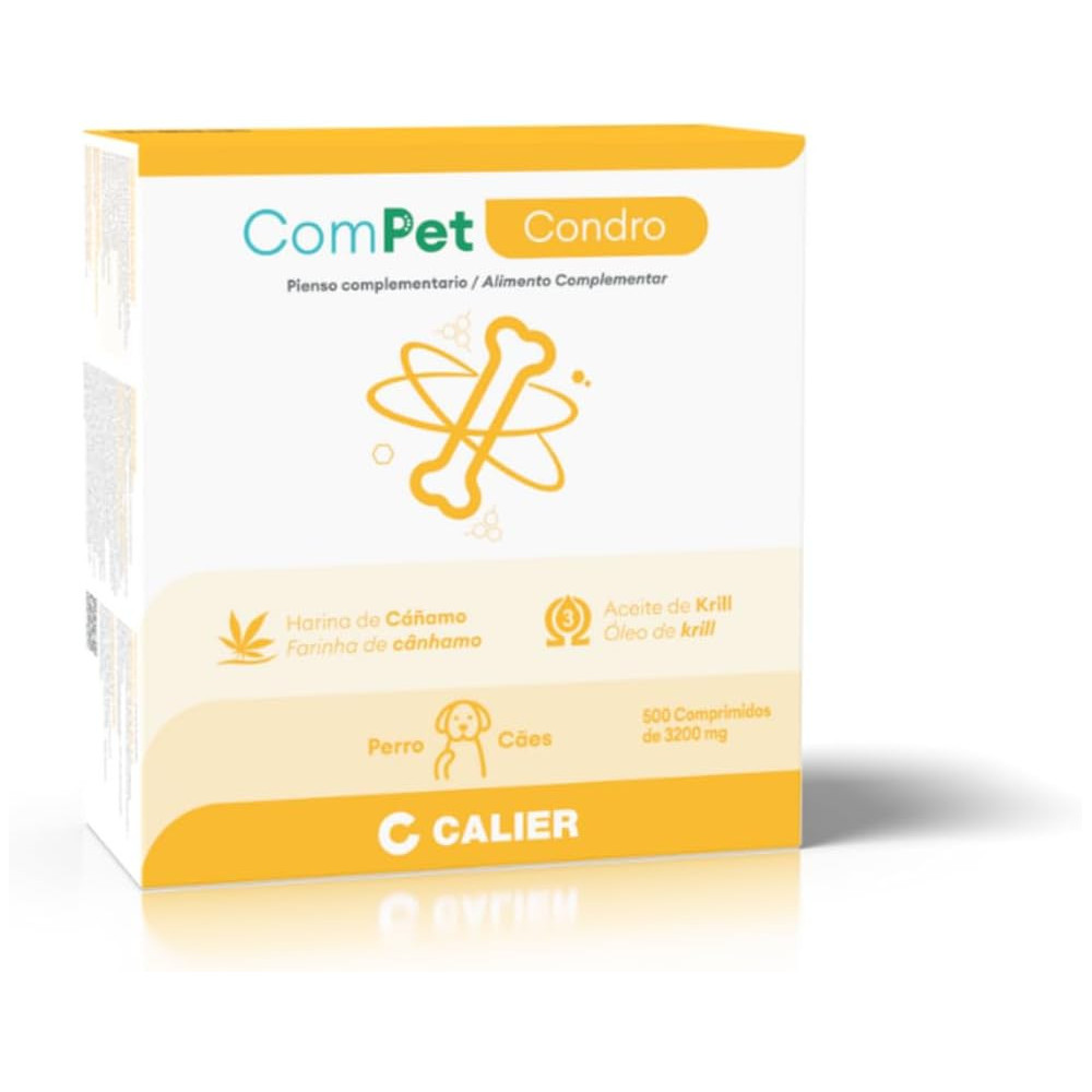 Compet Condro 60 Comprimidos | Condroprotector para Perros y Gatos