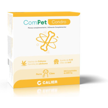 Compet Condro 60 Comprimidos | Condroprotector para Perros y Gatos