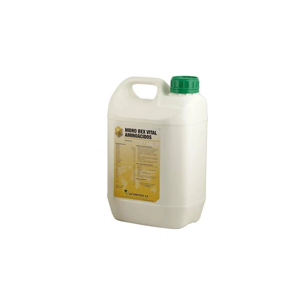 Complemento vitamínico con aminoácidos HIDRO REX VITAL 5 LITROS