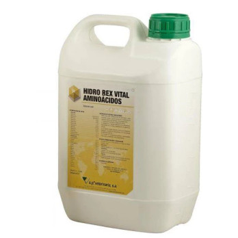 Complemento vitamínico con aminoácidos HIDRO REX VITAL 5 LITROS