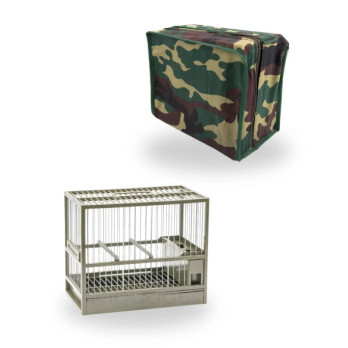 Pack Jaula de Silvestrismo C2 Verde + Funda Camuflaje