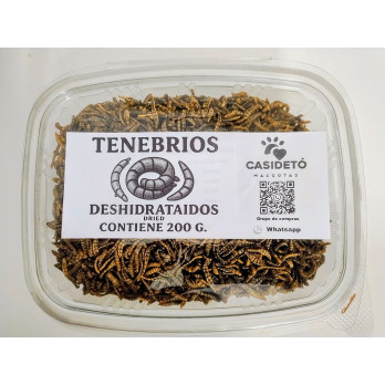 TENEBRIOS  Deshidratados 200 GR.