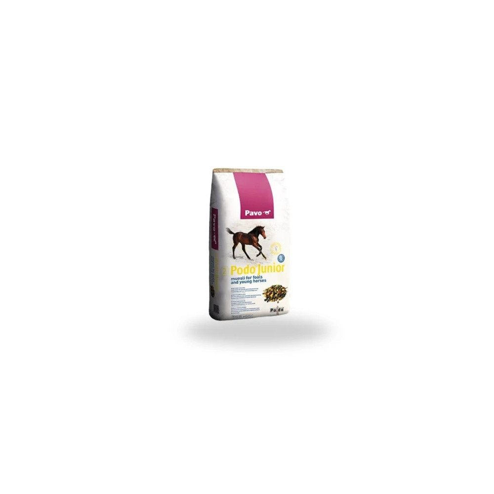 Muesli para Potros y Caballos Jovenes PAVO PODO JUNIOR 15kg