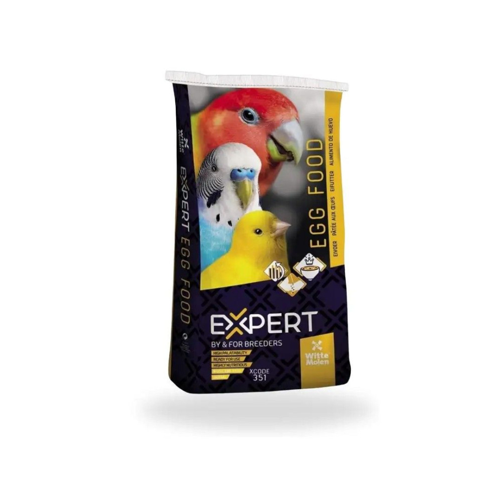 Pasta de cria WITTE MOLEN al huevo mórbida amarilla 10 kg