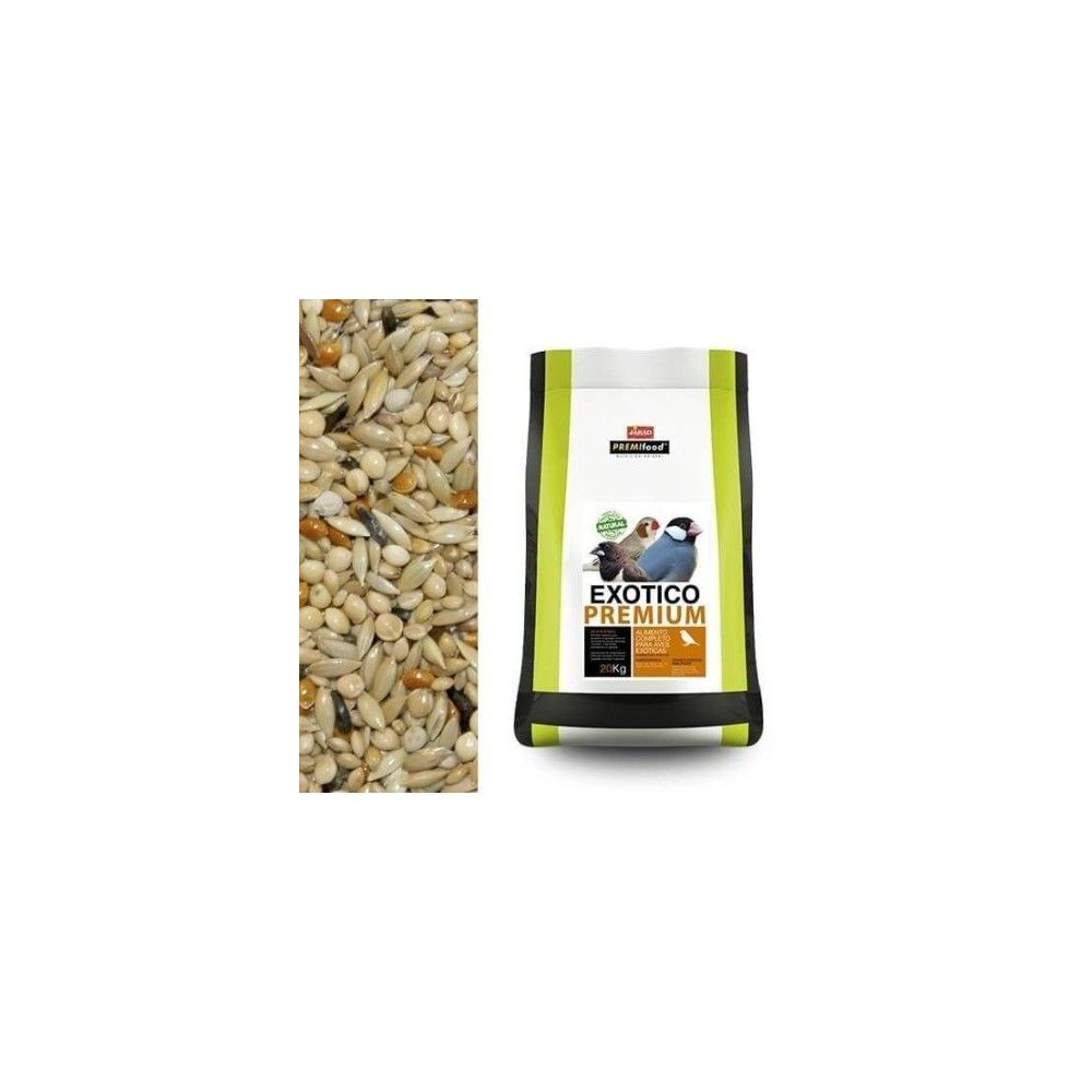 Mixtura para pájaros exóticos PREMIFOOD DE JARAD PREMIUM 4 kg