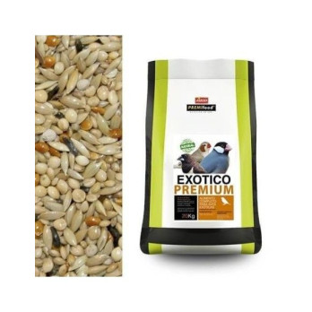 Mixtura para pájaros exóticos PREMIFOOD DE JARAD PREMIUM 4 kg