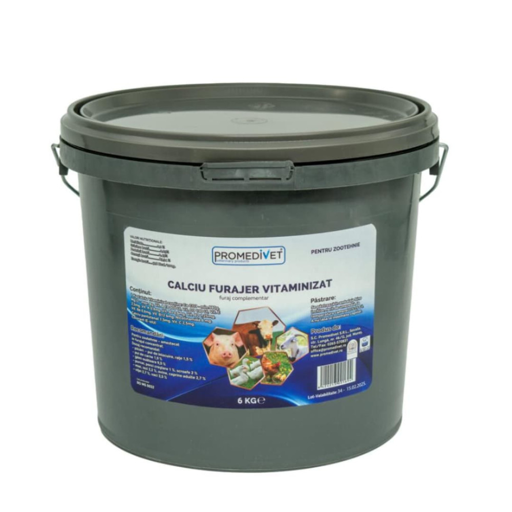 Calcio con Vitaminas- Suplemento Nutricional 6 KILOS