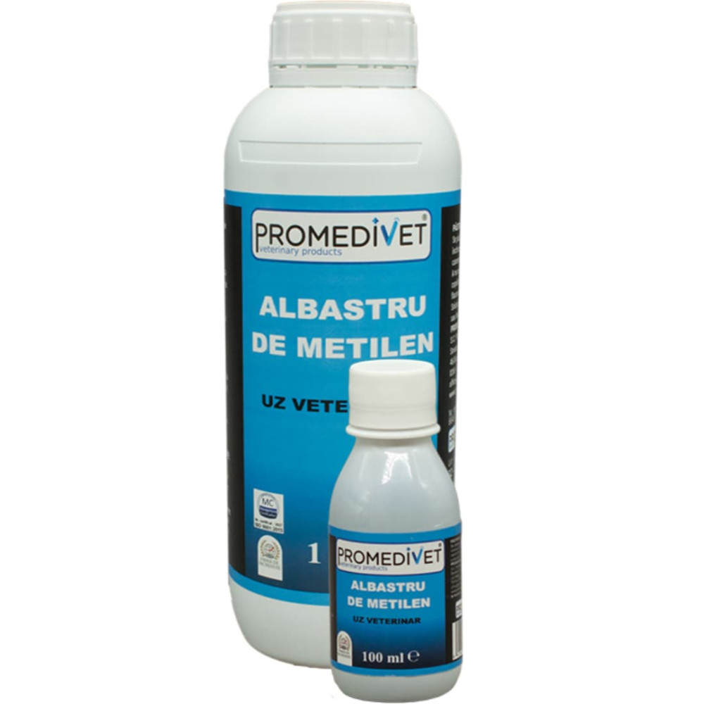 Azul de Metileno Solución 1% – Tratamiento Antibacteriano 100 ML
