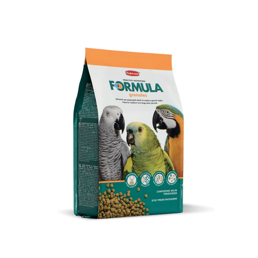 Comida para loros grandes Formula Granules 1,4 KG PADOVAN