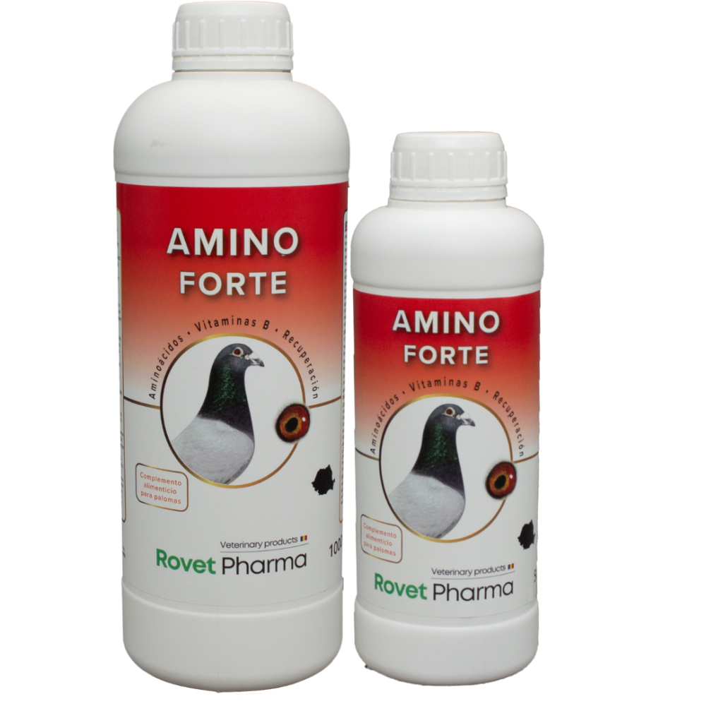 Amino Forte – Vitaminas y Aminoácidos para Palomas 1 LITRO