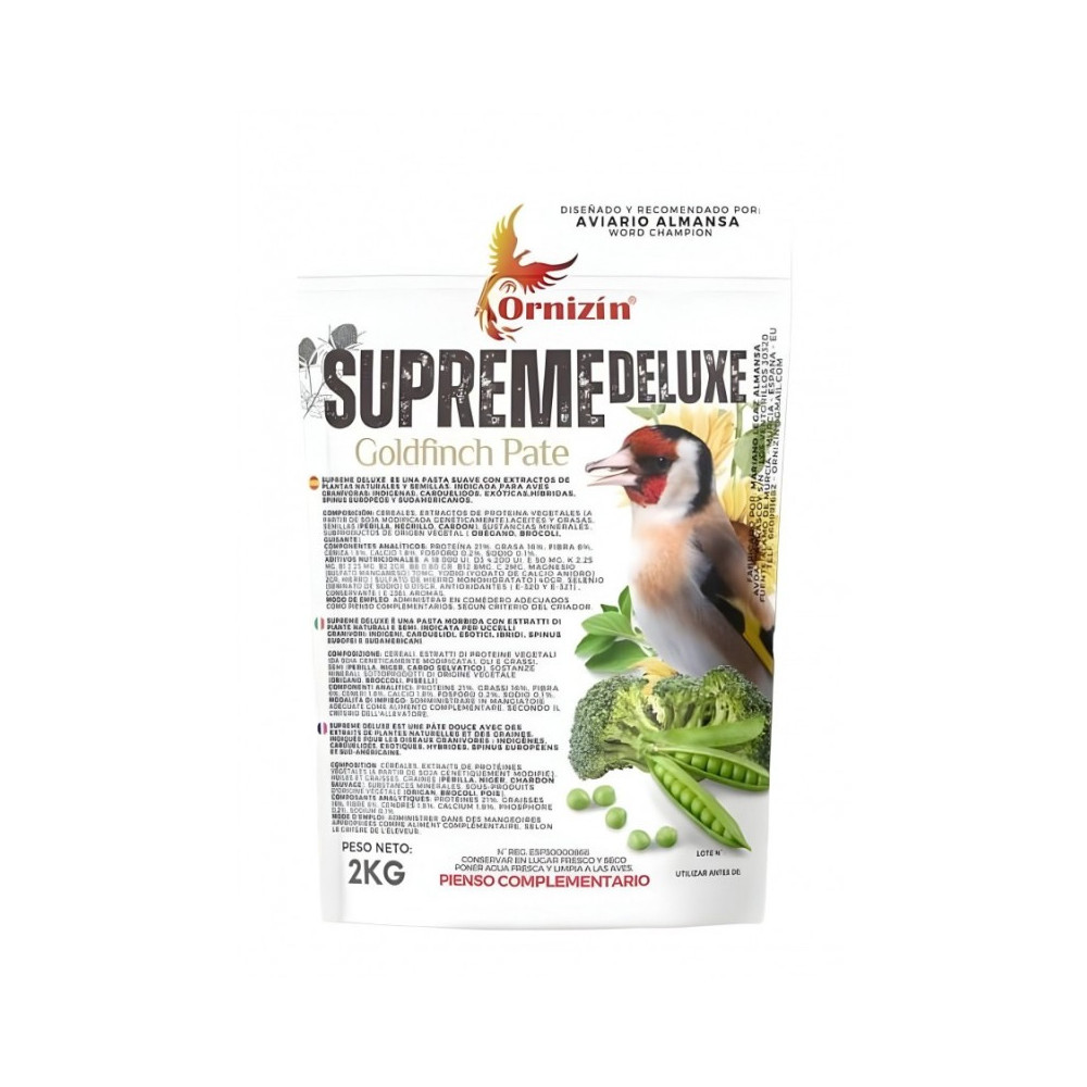 PASTA SILVESTRE SUPREM DELUXE 2 KILOS