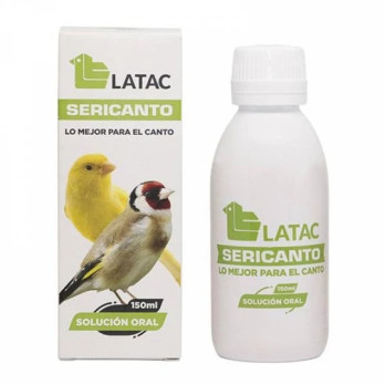 Sericanto LATAC 150 ml | Suplemento Vitamínico Profesional para el Canto y Celo