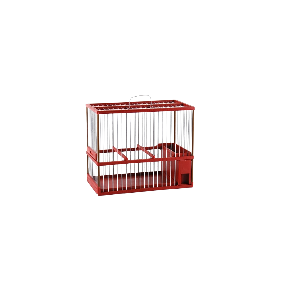 Jaula de Silvestrismo C-2 con Accesorios | Jaula de Concurso y Entrenamiento para Silvestres