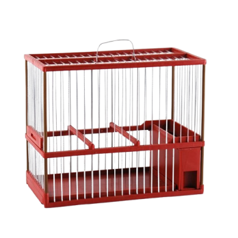 Jaula de Silvestrismo C-2 con Accesorios | Jaula de Concurso y Entrenamiento para Silvestres