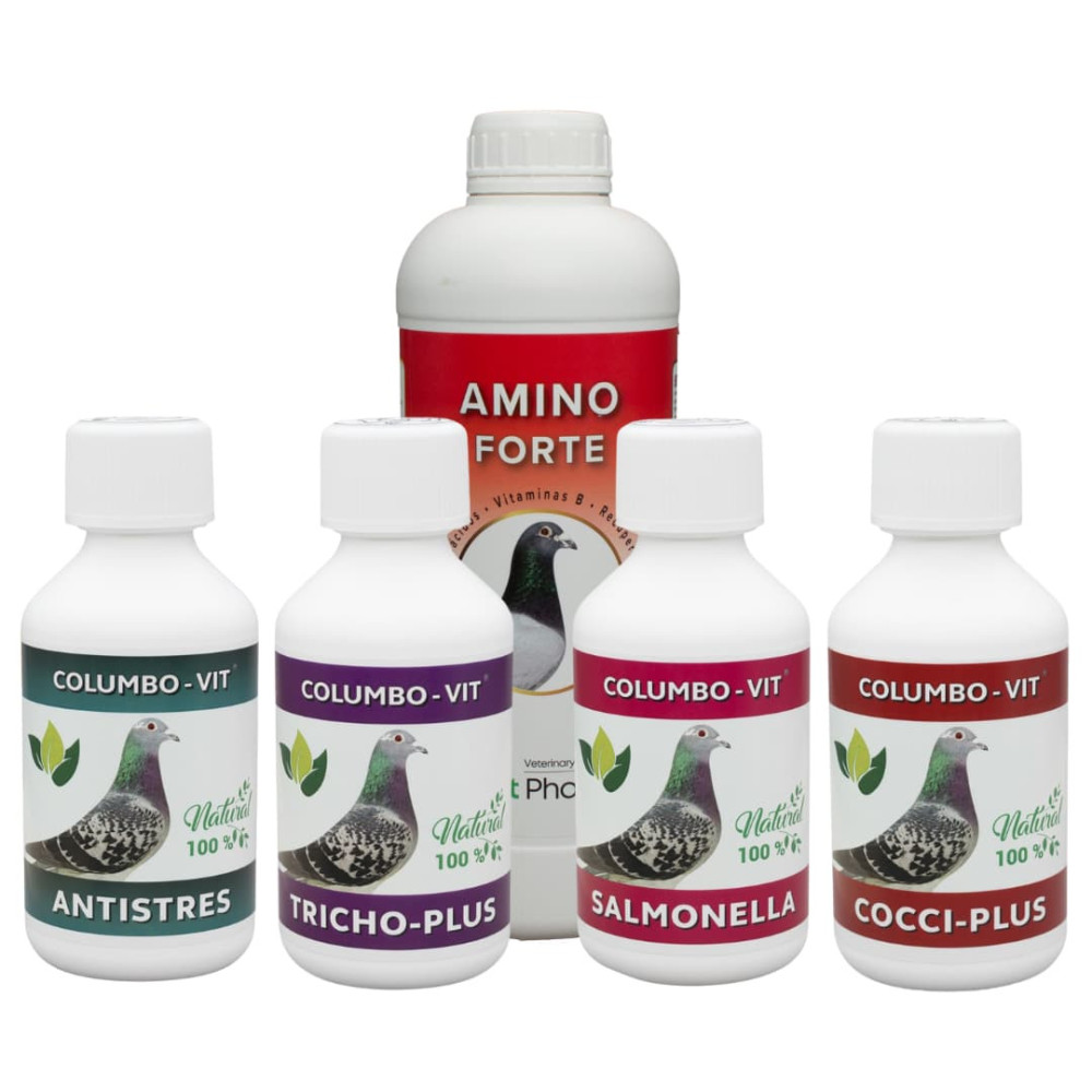 Pack Preventivo Palomas | Kit Integral de Salud y Rendimiento (4,5 L Total)