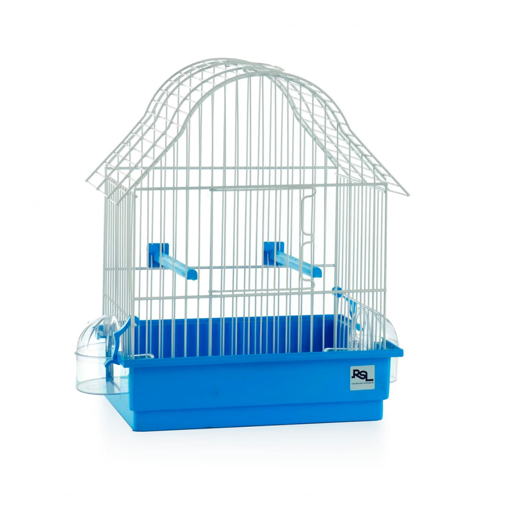 Jaula RSL 1017 Rectangular con Fondo Plano | Jaula de Interior para Canarios y Aves Pequeñas