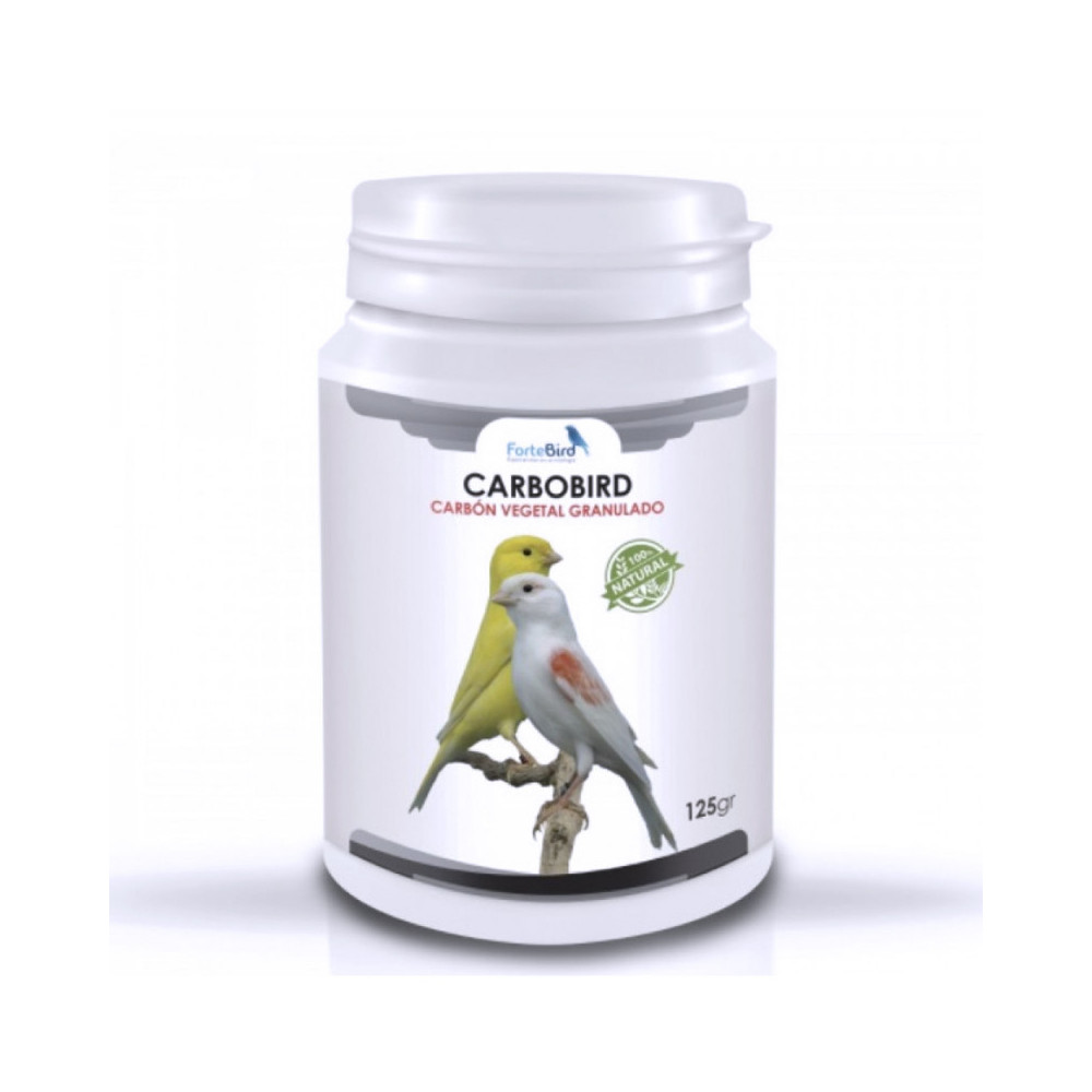 CARBOBIRD 125 g | Carbón Granulado Vegetal de Alto Poder Absorbente