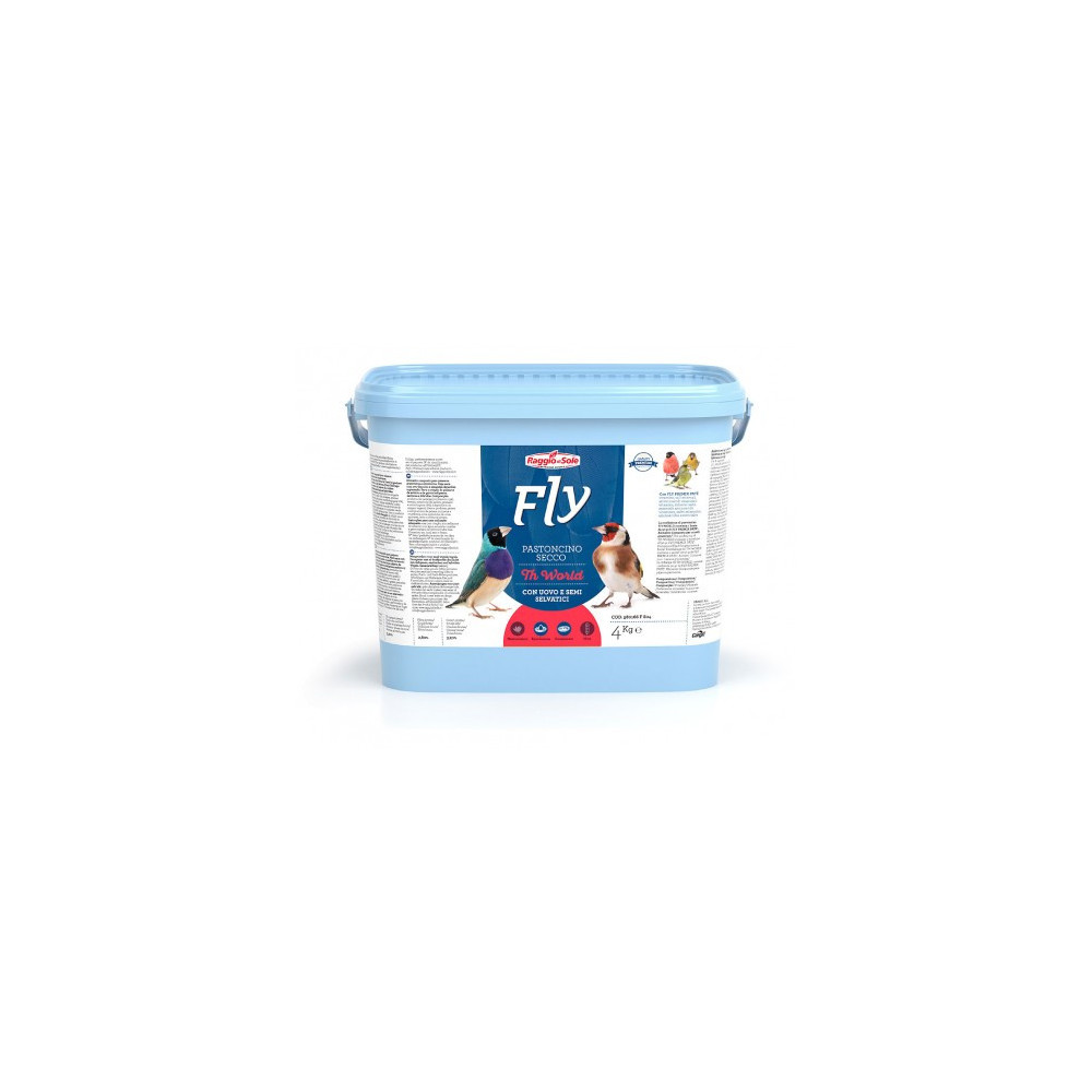 PASTA AMARILLA SECA TH WORLD 4 kg | Pasta de Cría Profesional para Canarios