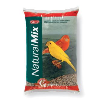 Mixtura NaturalMix Padovan para Canarios – Formato Ahorro 5 kg | Semillas Limpias y Sin Polvo