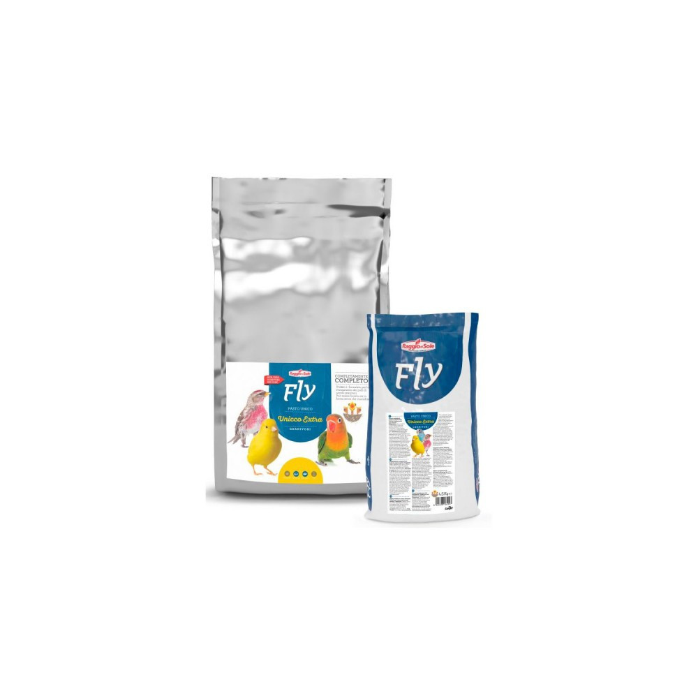 Unicco Extra Raggio di Sole 4 kg | Pienso de Cría Profesional Sin Doré para Aves