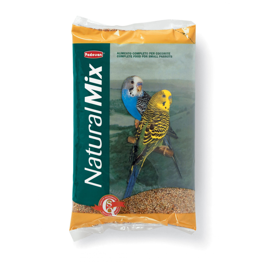Comida para Periquitos NaturalMix Padovan – 5 kg | Mixtura Natural Ahorro de Semillas Seleccionadas